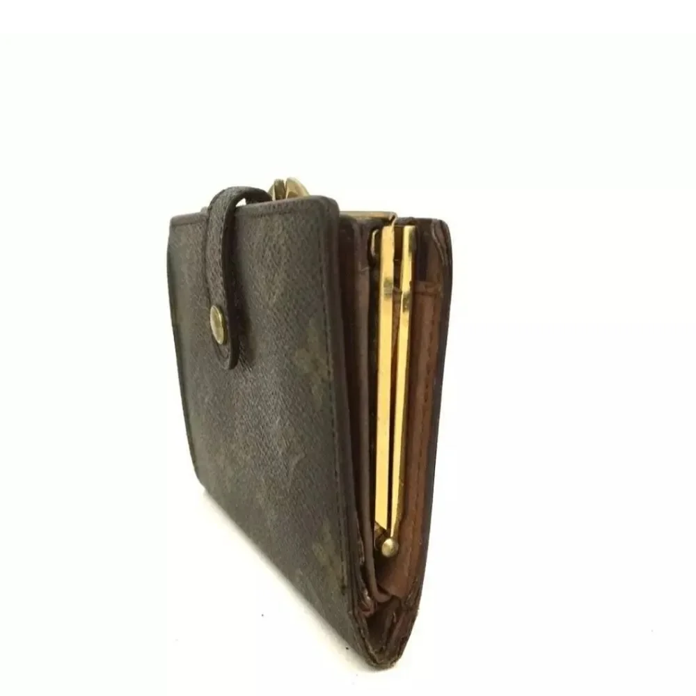 Louis Vuitton Monogram Porte Monnaie Billets Viennois Bifold Wallet MI0958.